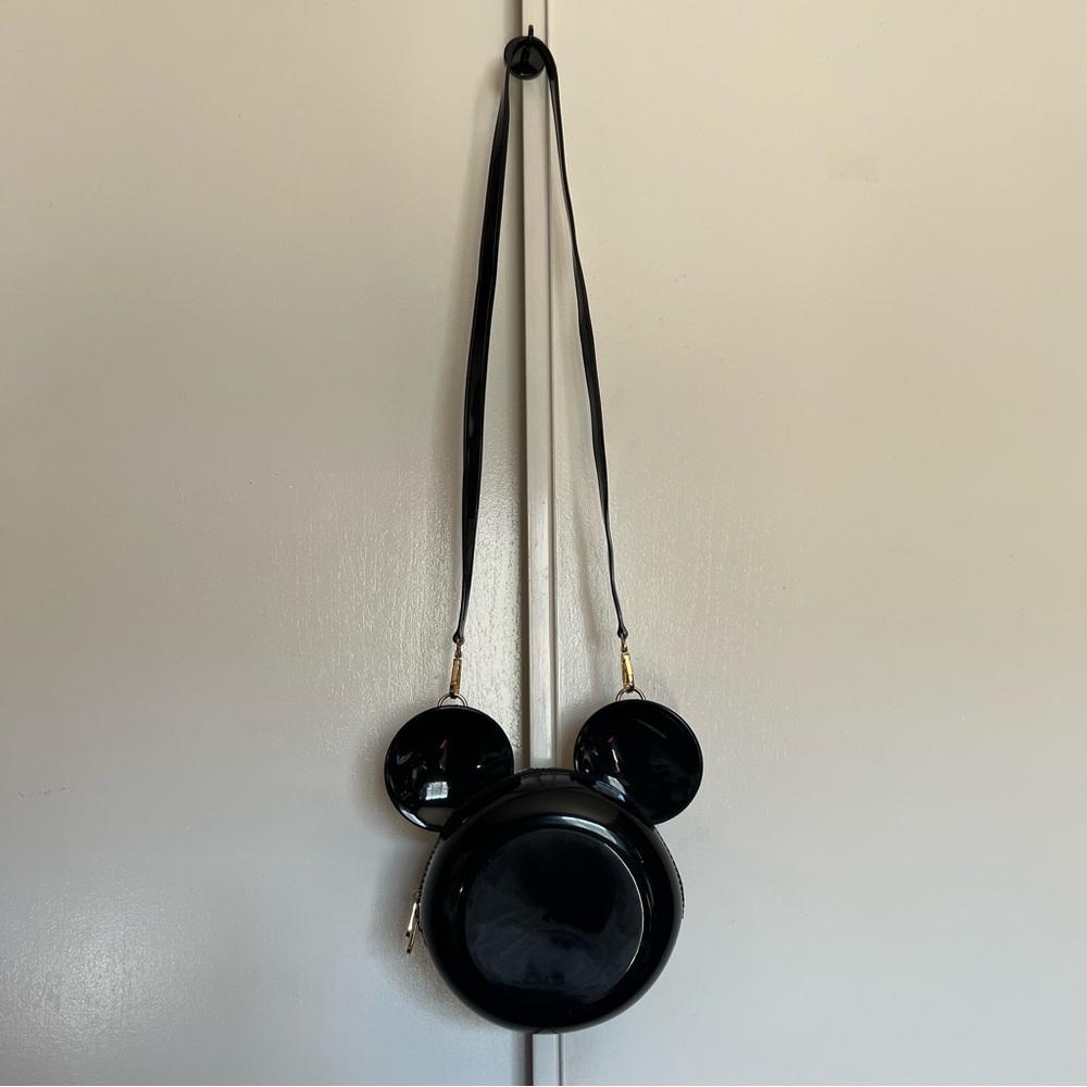 Black Mickey Mouse Crossbody Bag